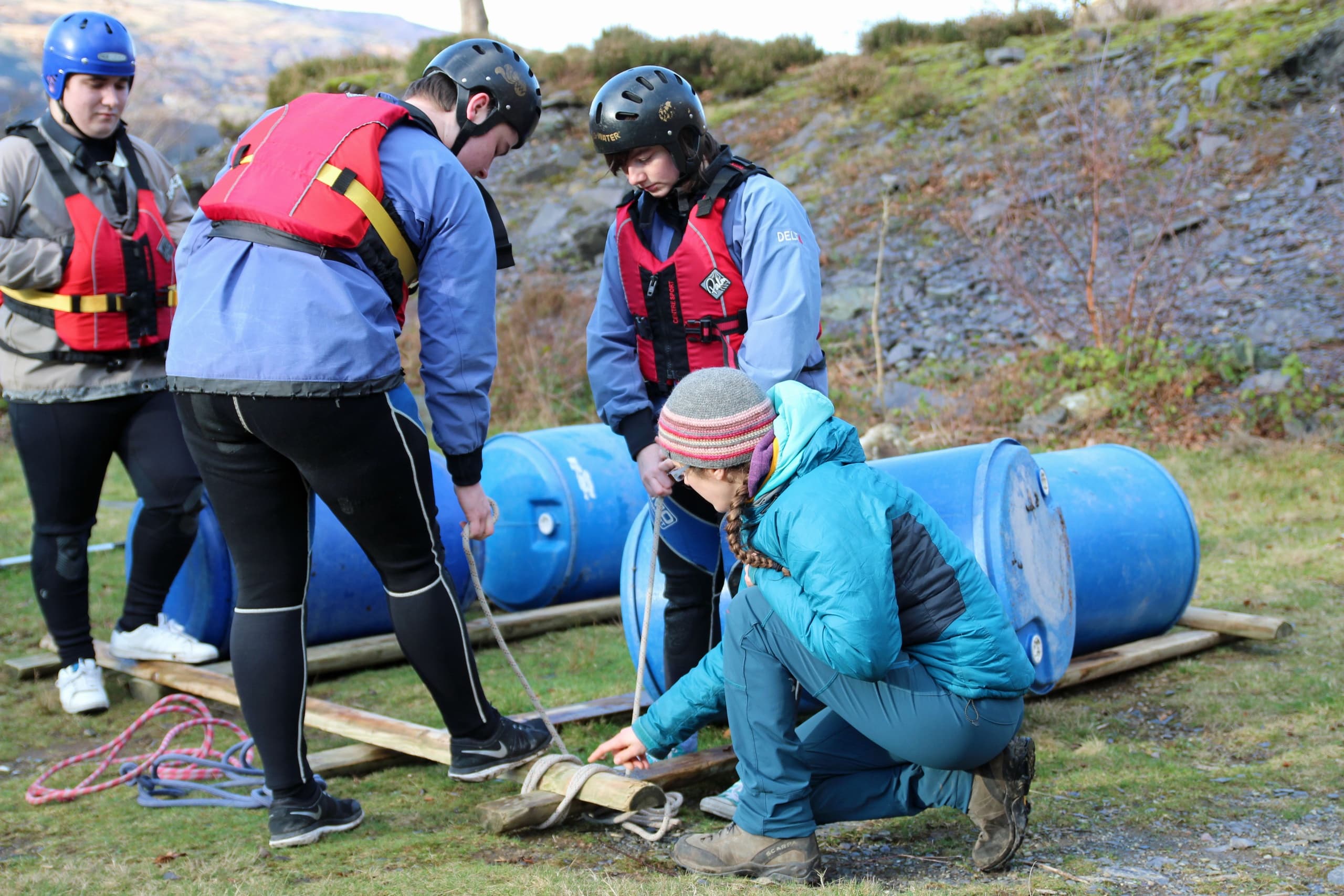 Build Your Own Raft on Llyn Padarn - Private Group Team Challenges in Llanberis photo 2
