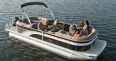 Explore Lake Placid Aboard a Bennington 20' Pontoon Boat: Scenic Family-Friendly Water Adventures