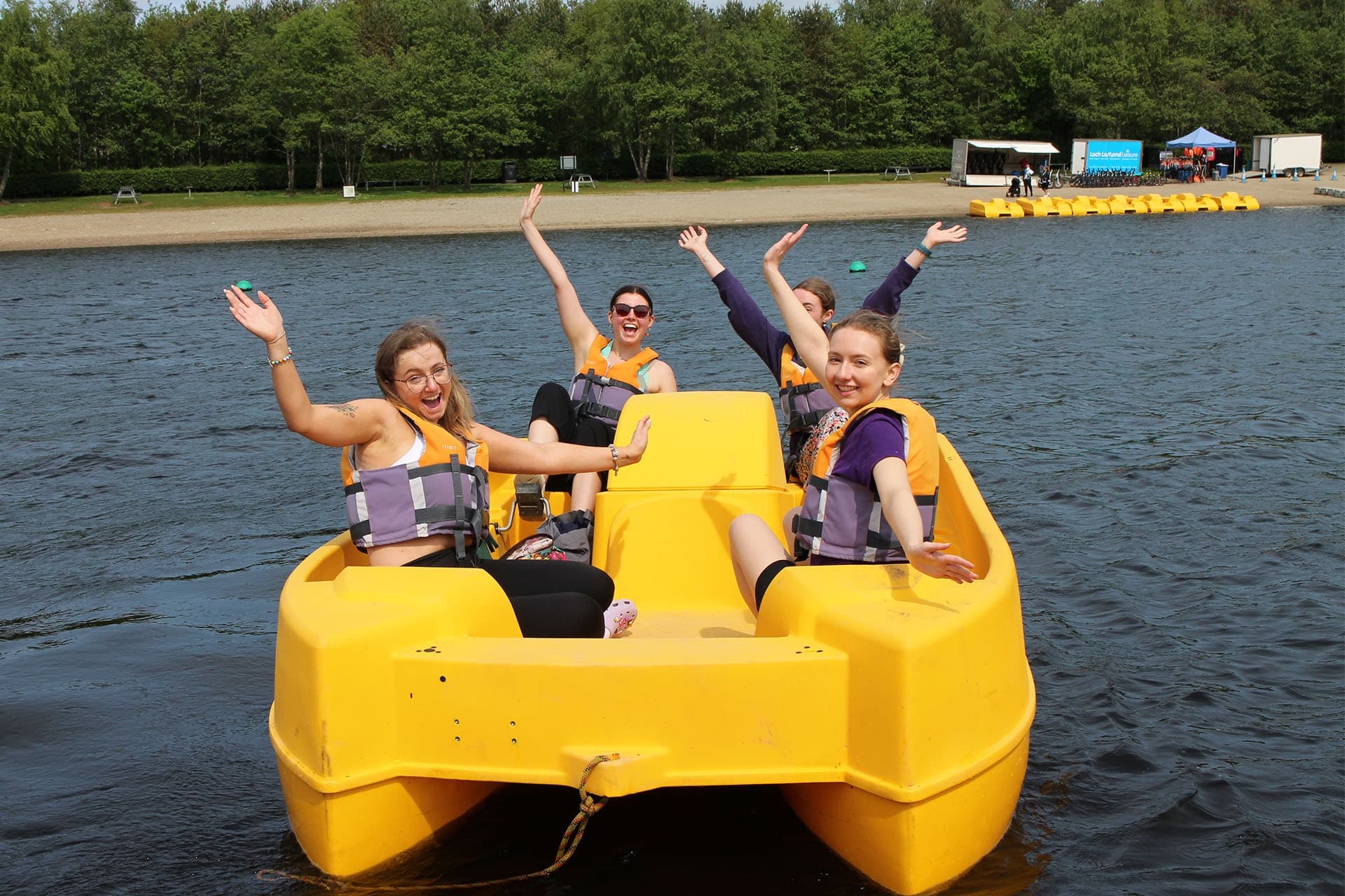 Water Activities with Loch Lomond Leisure at Loch Lomond