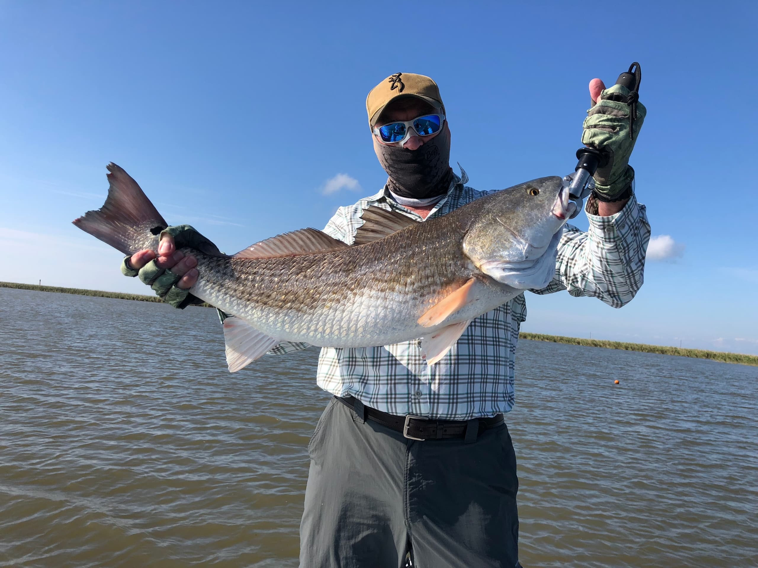 Backwater Fishing in Venice LA: Inshore Redfish & Speckled Trout Charters with Capt. Scott King photo 2