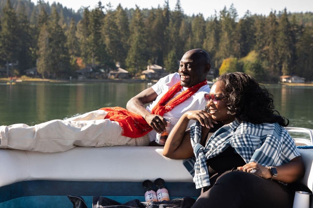 Pontoon Picnic at Alderbrook Resort & Spa on Hood Canal