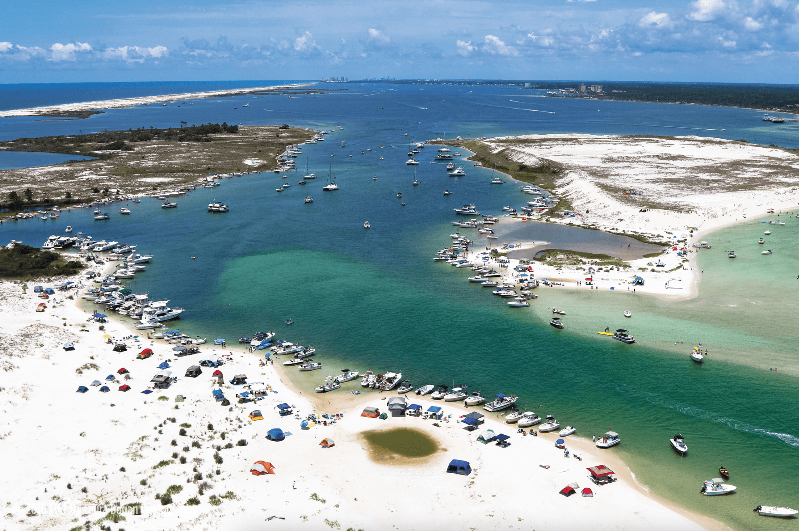 Aerial & Boat Adventure at Fort McRee with Riptide Cruises