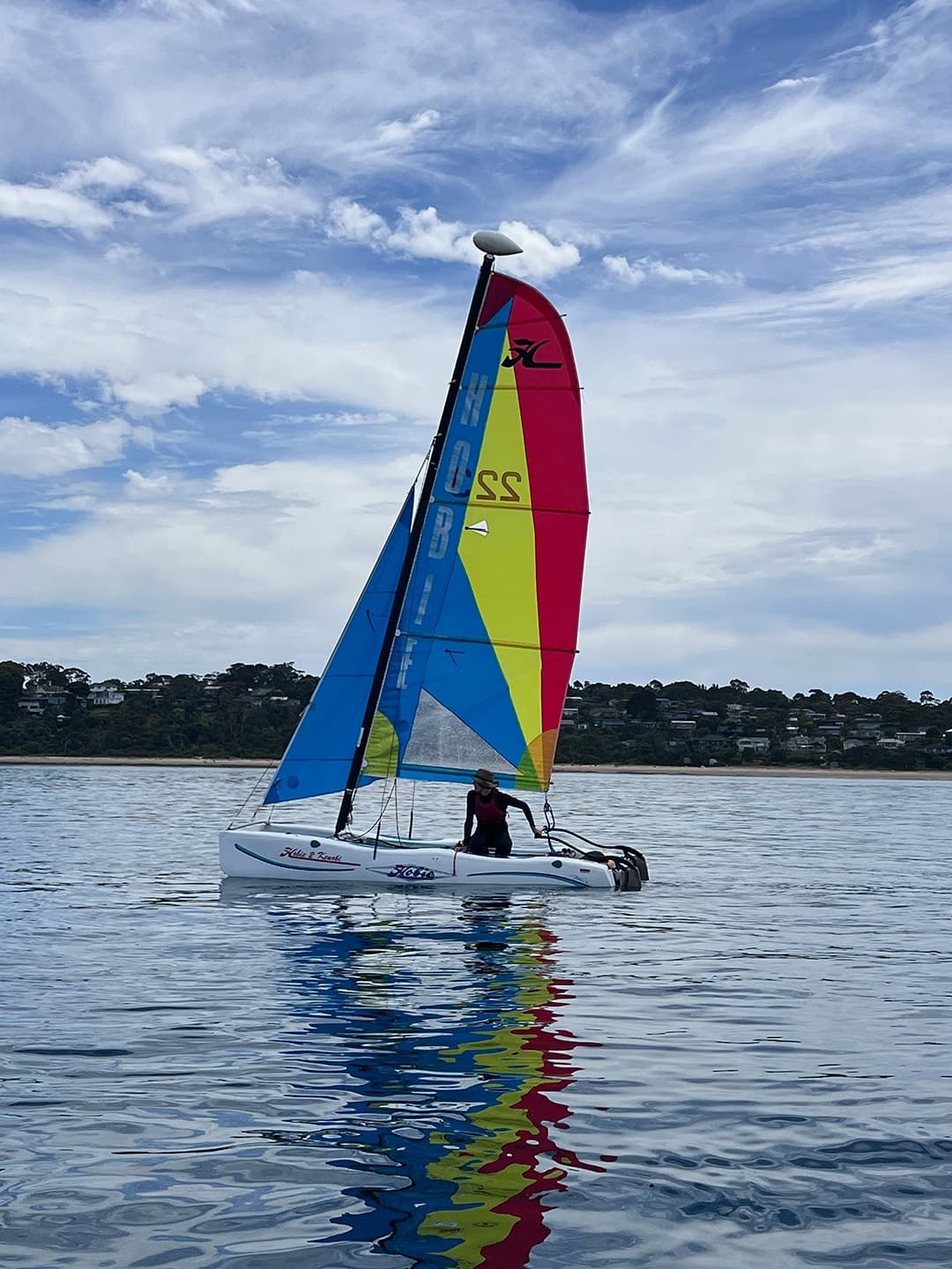 Sail the Waters of Somers: Exclusive Hobie Wave 223 Boat Hire Adventure