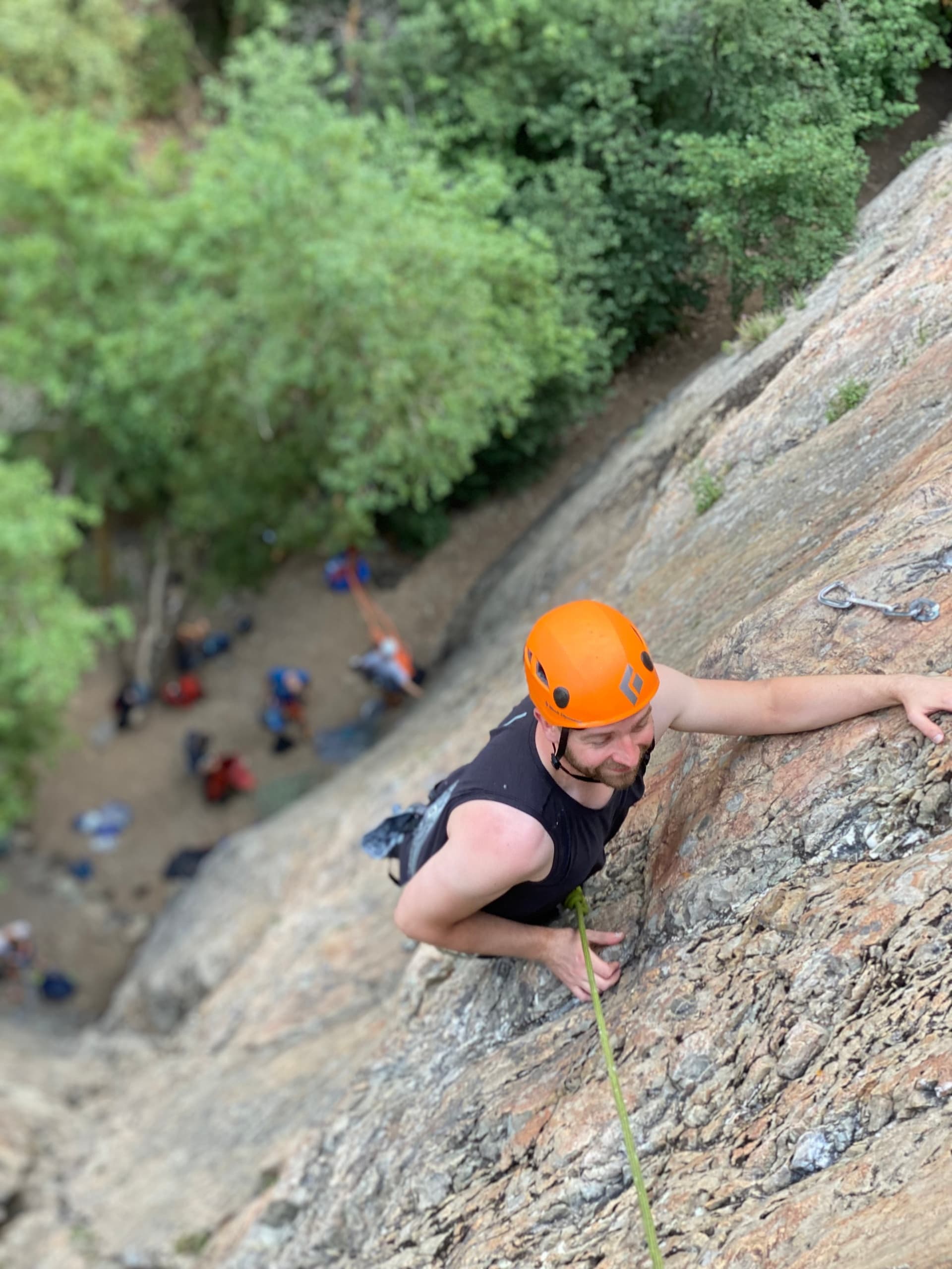 Climbing in Millcreek, Utah