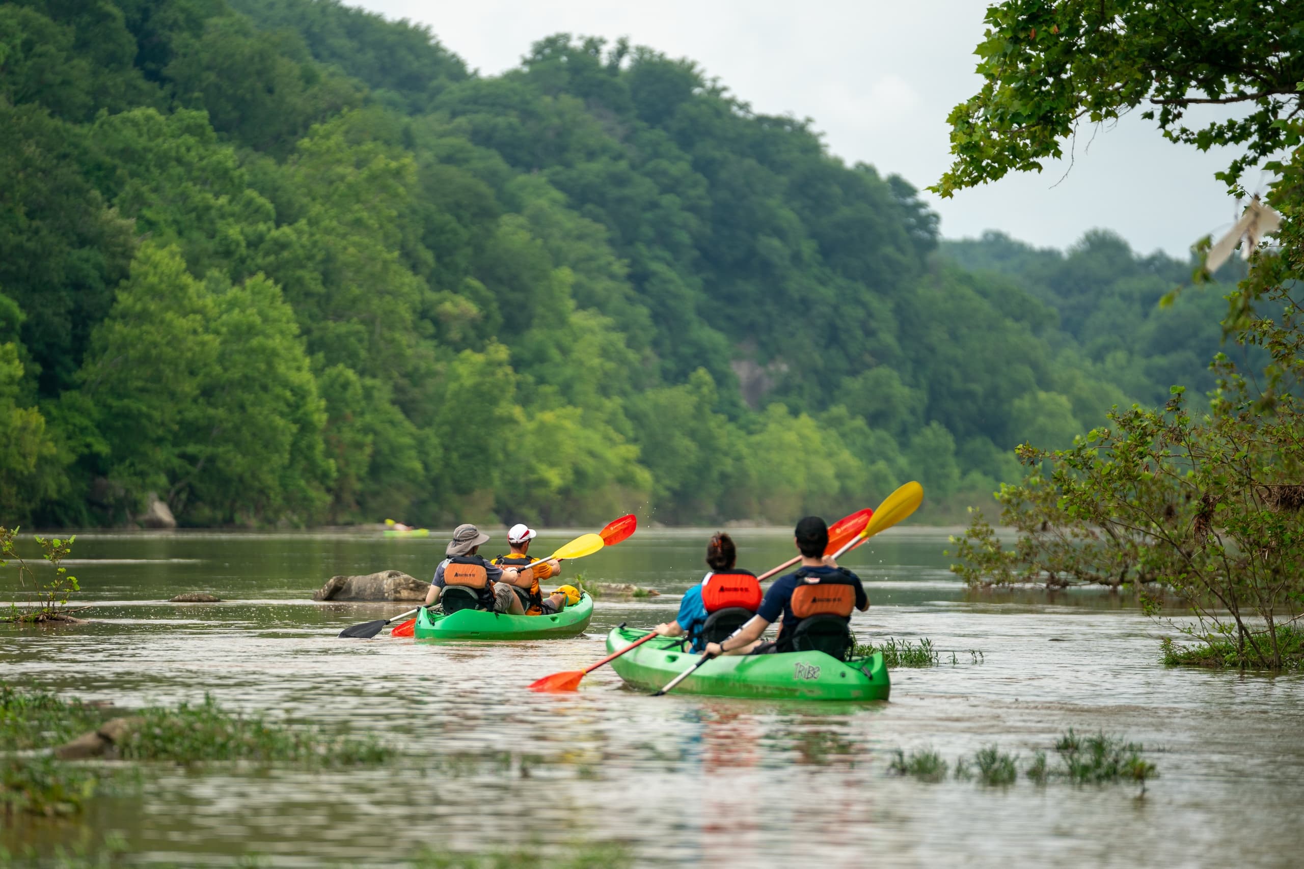 Double Kayak Rentals at Fletcher's Boathouse, Washington DC