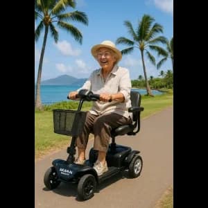 Lightweight Mobility Scooters by Akamai Mobility in Lahaina