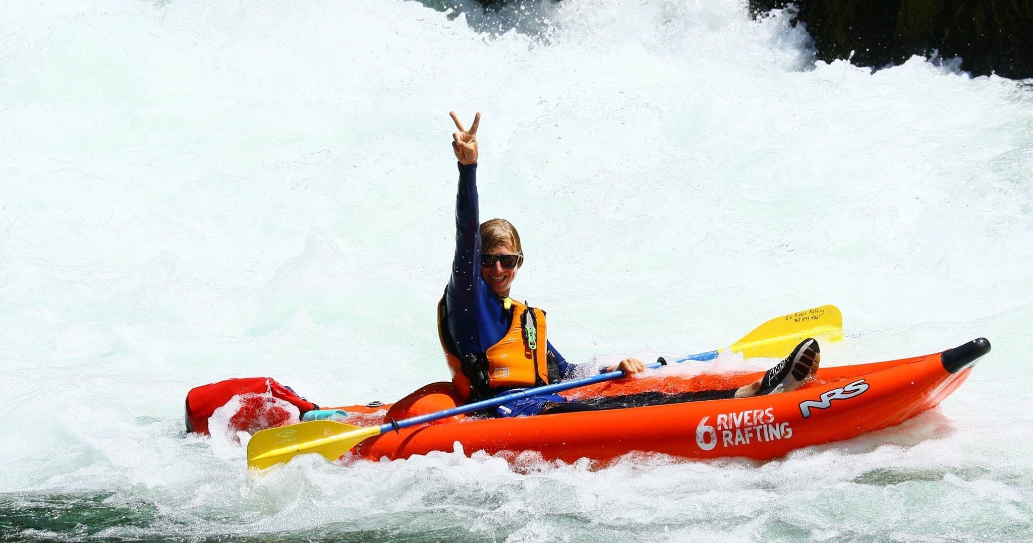 Class III Whitewater Kayaking with Six Rivers Rafting in CA
