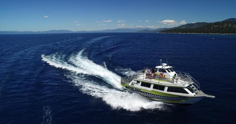 Lake Tahoe Water Taxi by Timber Cove Marina