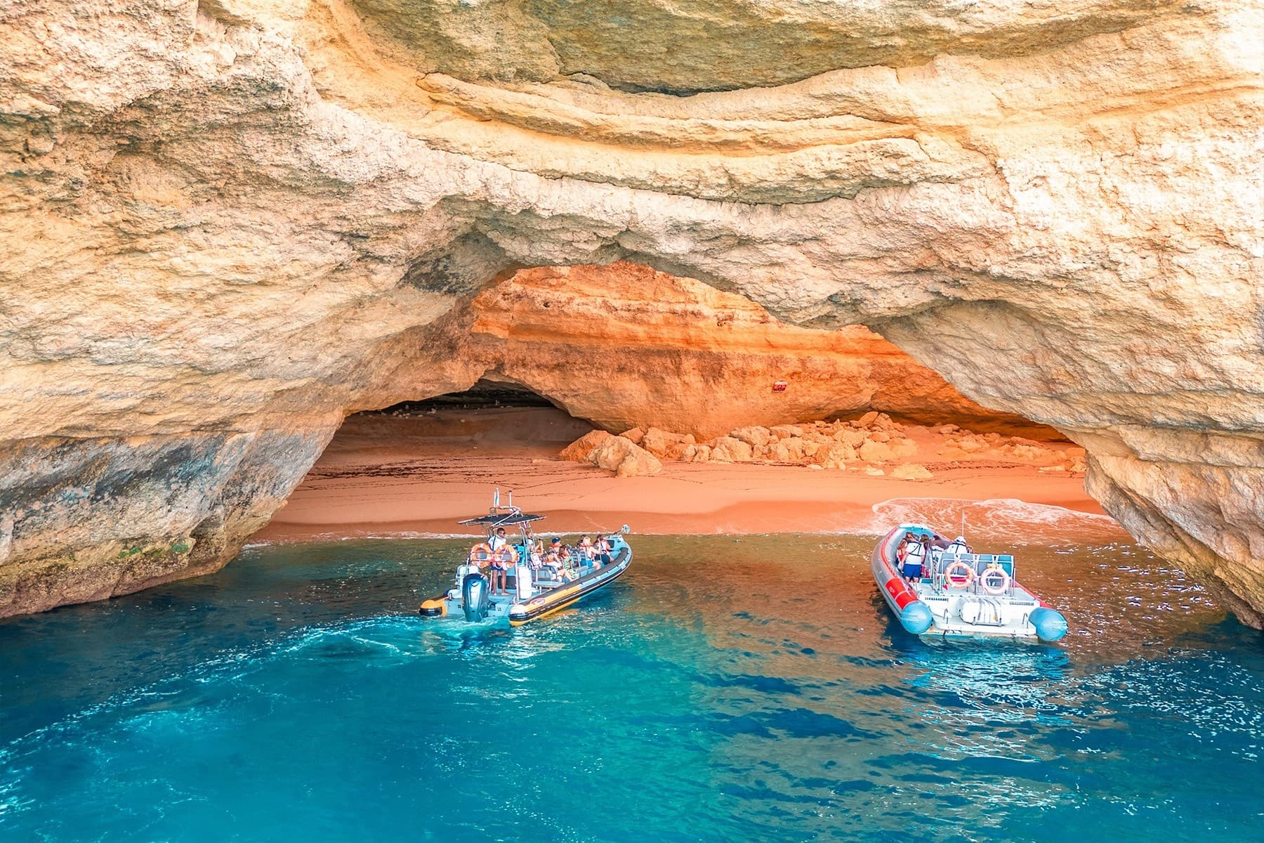 Benagil Sea Cave RIB Cruise from Portimão — Cliffs, Caves & Sunset Dolphins photo 4