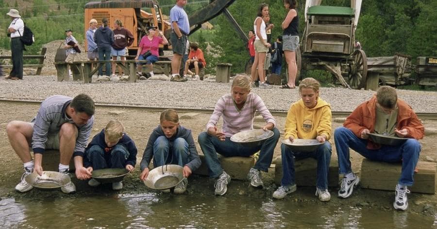 Gold Panning Adventure in Breckenridge, Colorado