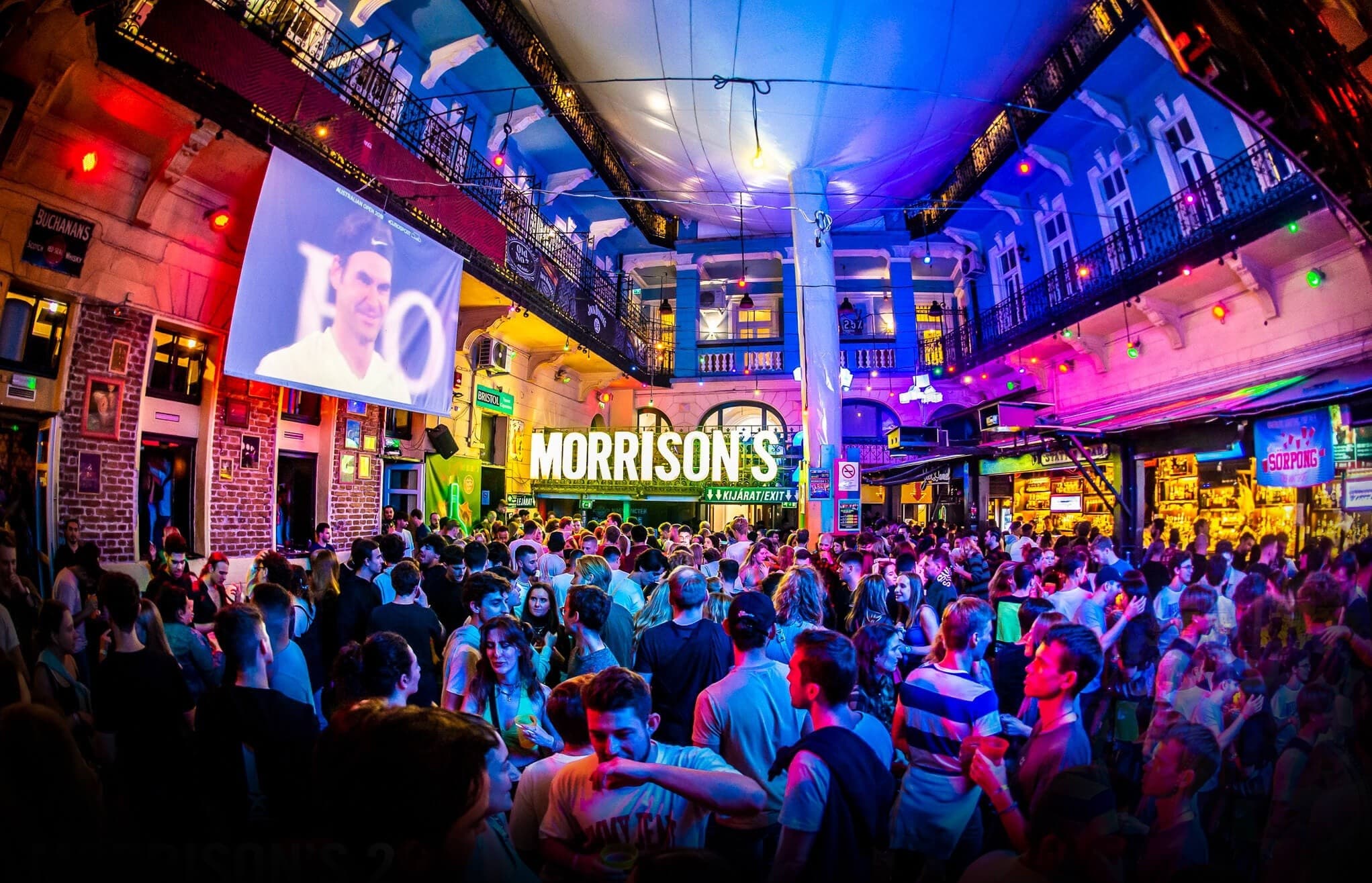 Seven-Floor Party Machine: Morrison's 2 International Night in Budapest