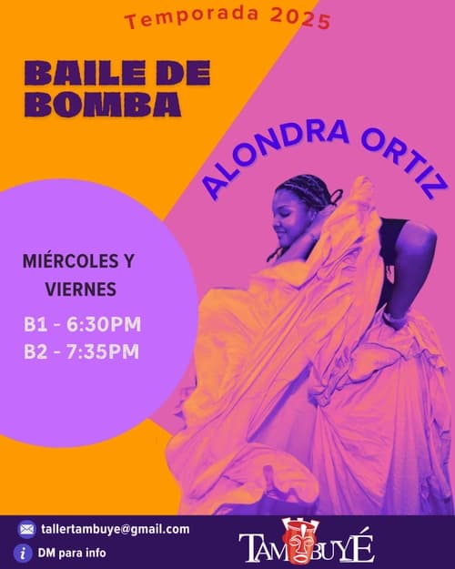 Experience the Rhythmic Heart of Puerto Rico with Taller Tambuyé's Bomba Dance and Percussion Classes