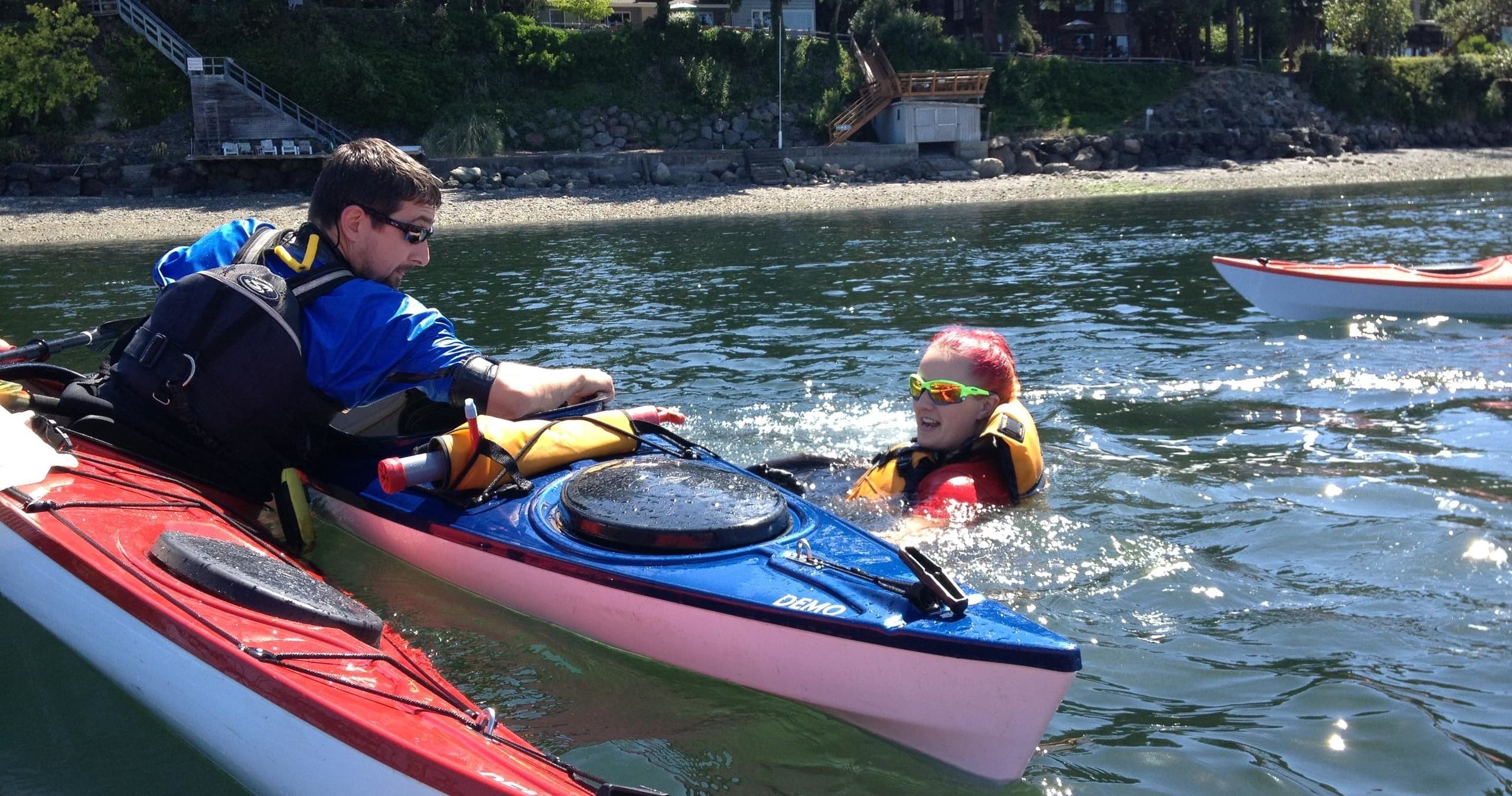 Rescue and Re-Entry | Kayak in Bainbridge Island | Guided Tour, Water Activities, Sports