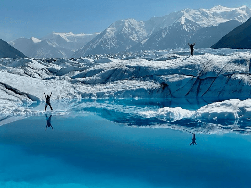 Alaska Helicopter Tour: Glacier Landing & Blue Pools Adventure photo 4