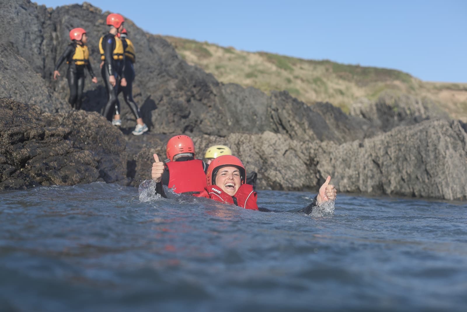 Coasteering Adventure at Surfing Croyde Bay, North Devon