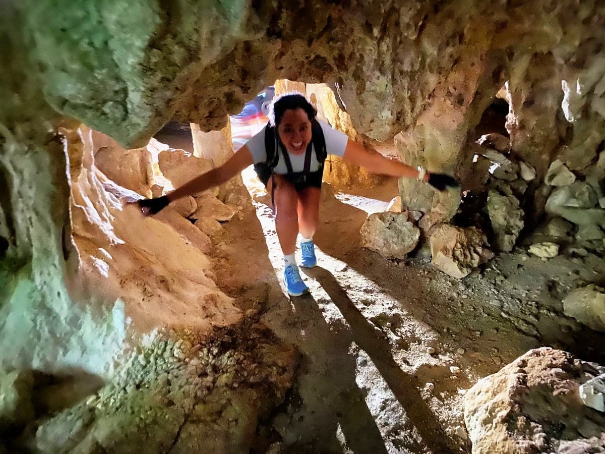 Underground Mayan Caves: Hike in the Cave, San Francisco Quintana Roo