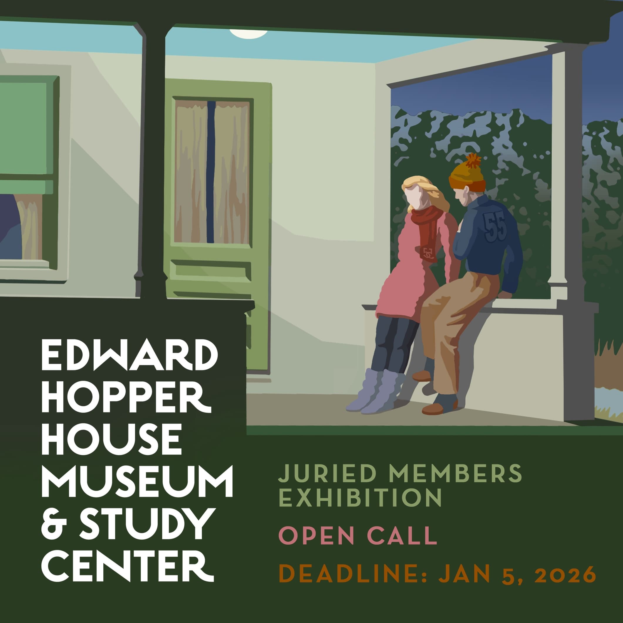 Inside 55x 2: A Juried Exhibition Opening at Edward Hopper House, Nyack