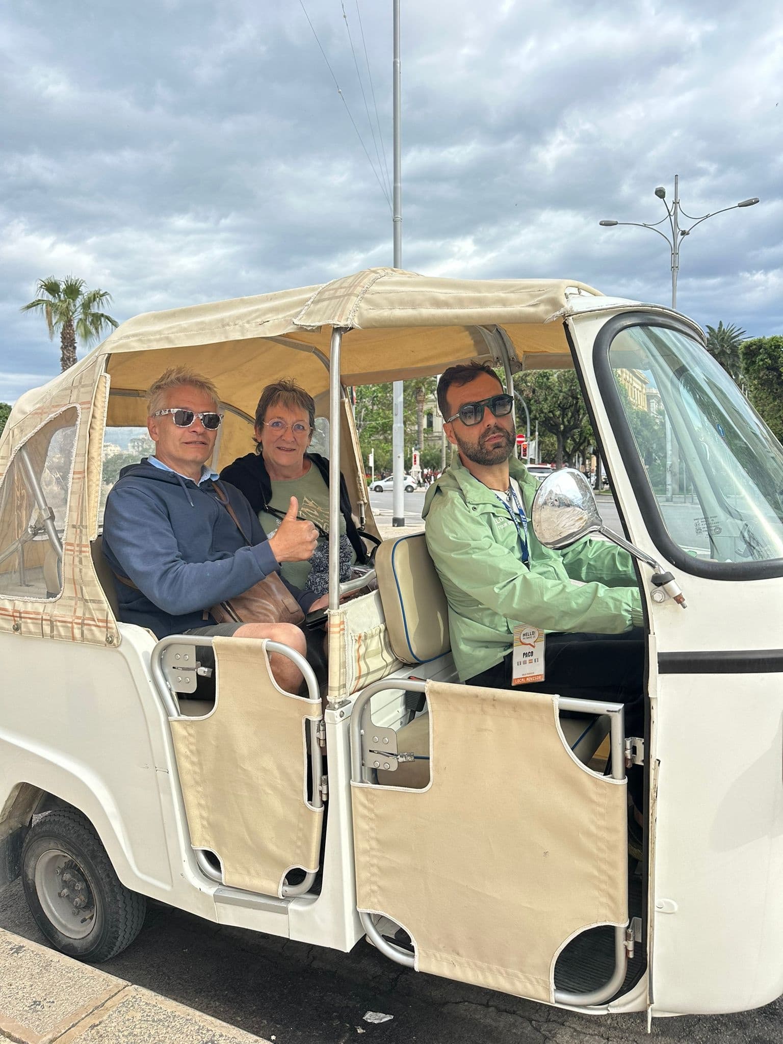 Coastal Tuk-Tuk Tours in Bari with Velo Service