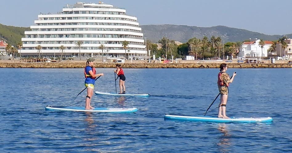 Stand-Up Paddle Rental in Sitges: Red Paddle Co SUPs and Coastal Coves