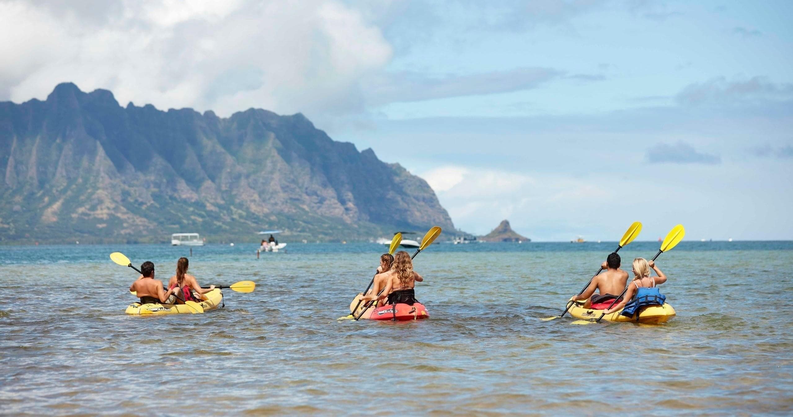 Kayak, Snorkel & Restore at Kaneohe Bay, Hawaii