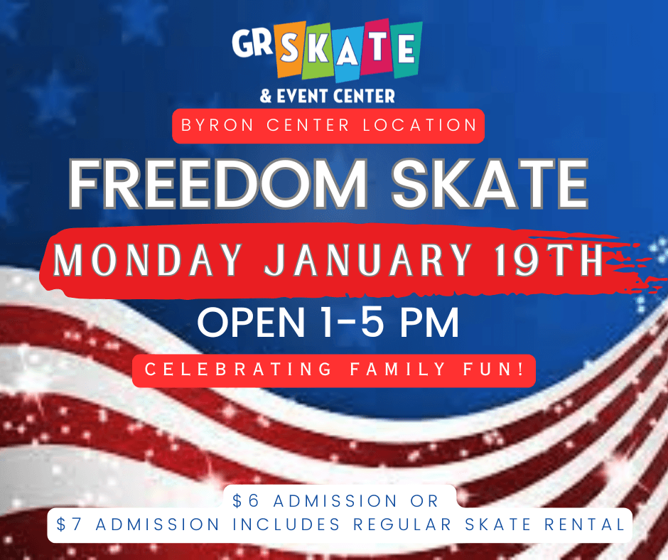 Freedom Skate at GR Skate Center: Family Roller Skating in Grand Rapids photo 1