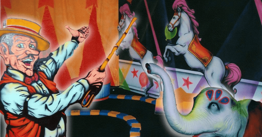 Indoor Circus Mini Golf Fun at Holrob Gatlinburg Attractions