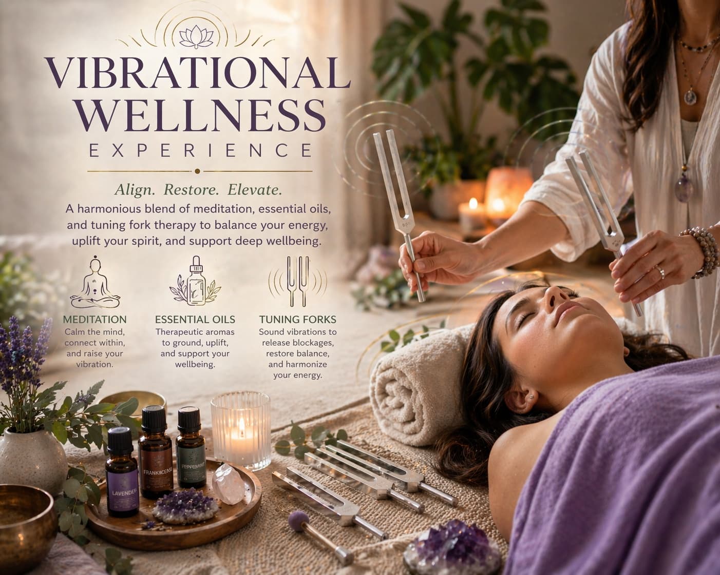 Intuitive & Vibrational Experience — Tuning Fork Sound Therapy in Williams, AZ
