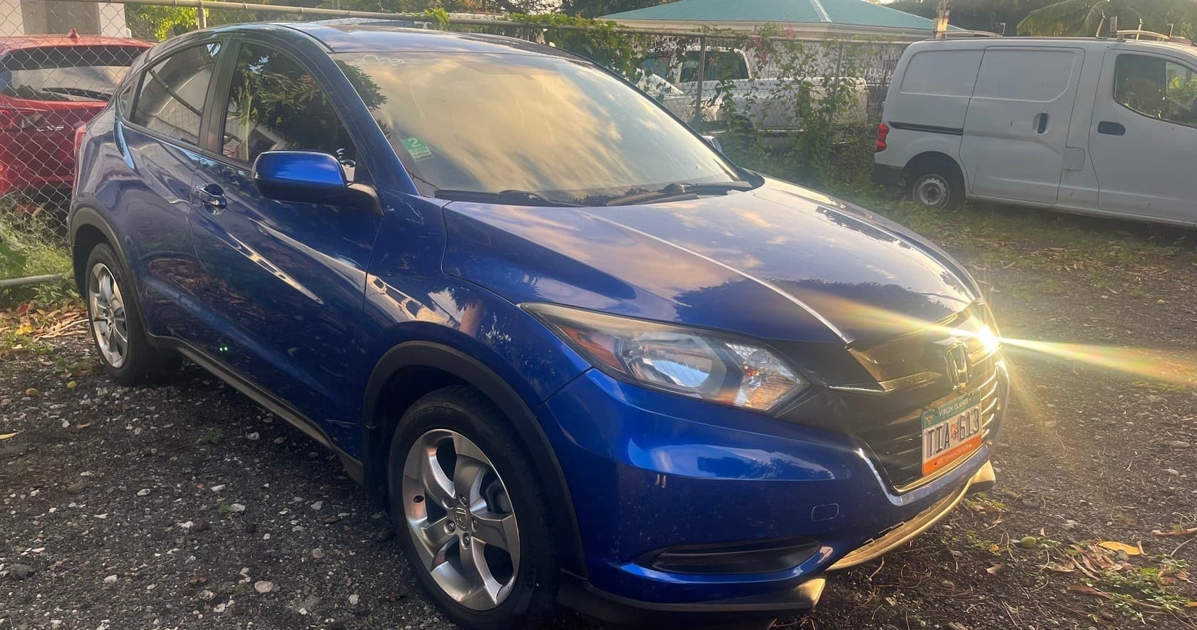 Drive the Blue Honda HRV in St. Thomas, U.S. Virgin Islands