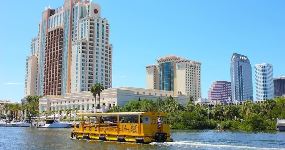 Nighttime Waterway Pass with Pirate Water Taxi in Tampa