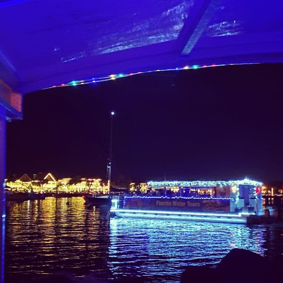 Experience St. Augustine's Magical Regatta of Lights Cruise on Matanzas Bay
