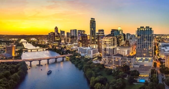 Sunset Helicopter Tours by Austin Heli Tours