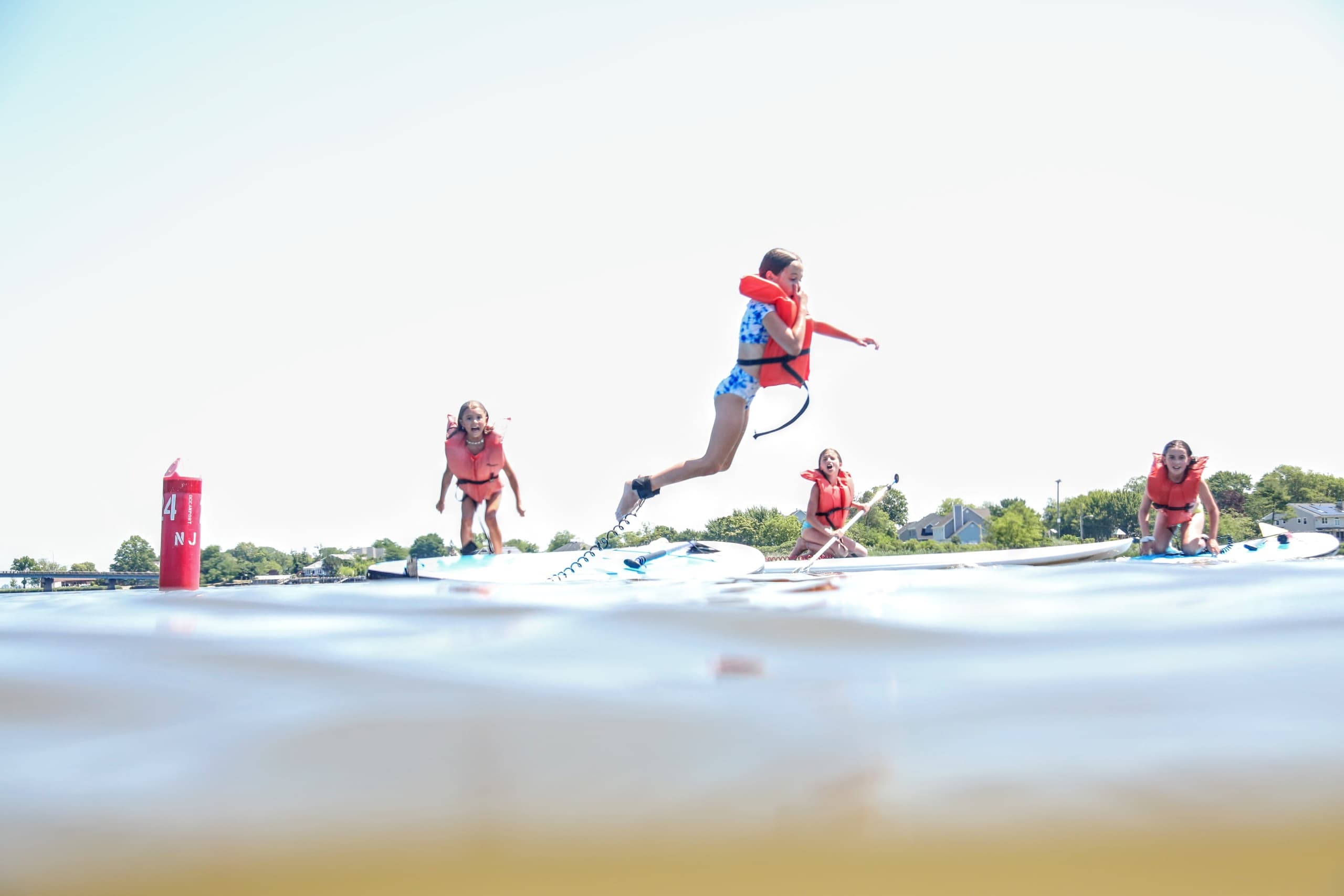River Kids SUP Session in Oceanport, NJ for Young Paddlers