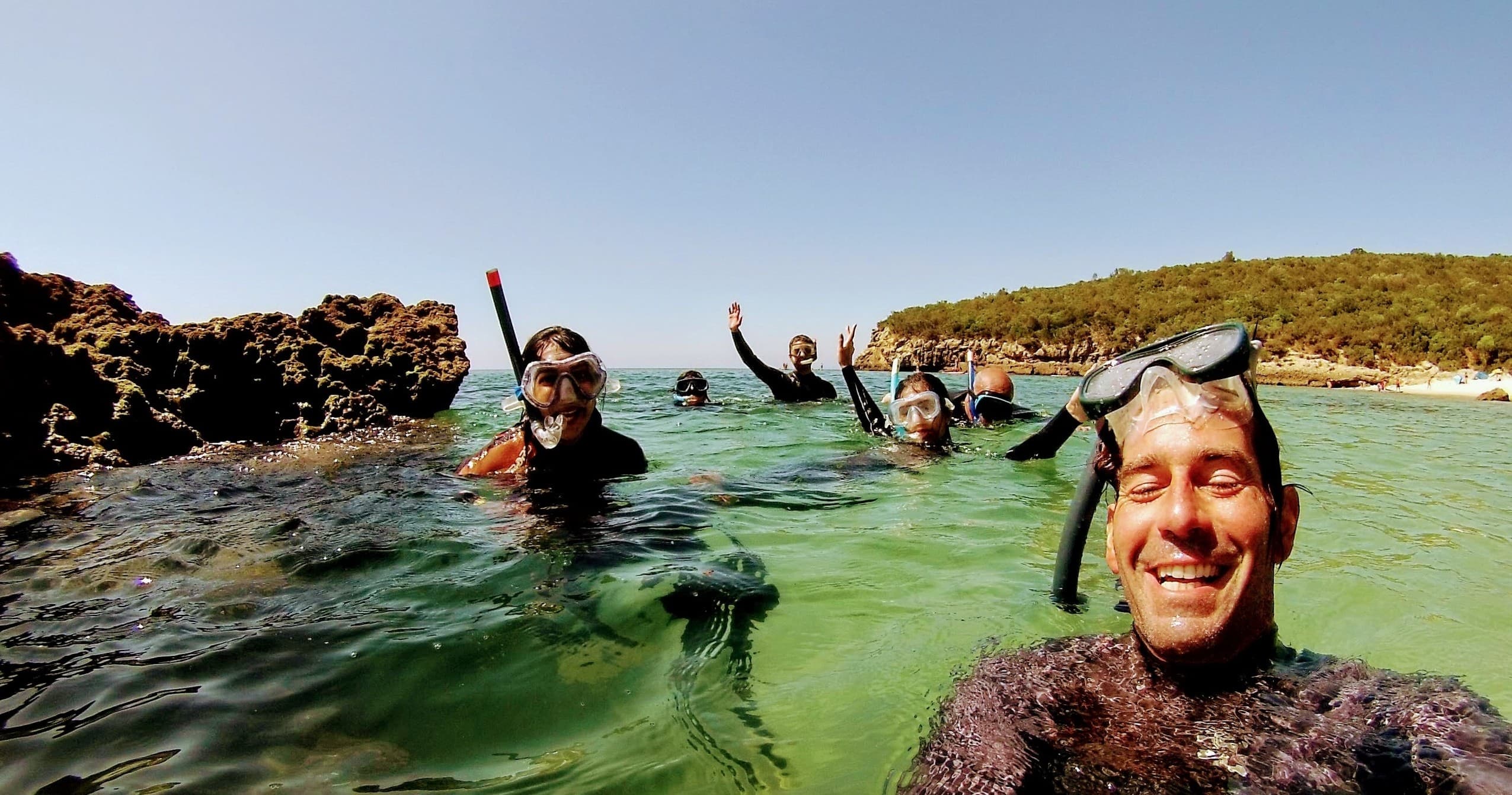 Snorkeling & Wine with Get Stoked in Arrábida Nature Park