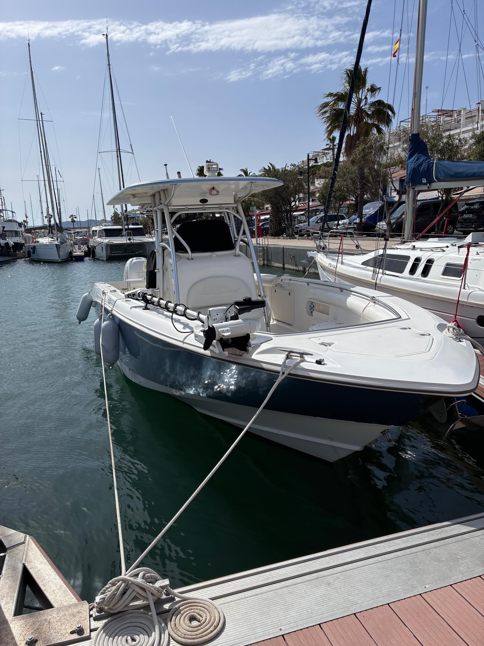 Boston Whaler Charter in Sitges: Guided Mediterranean Boat Experience photo 2
