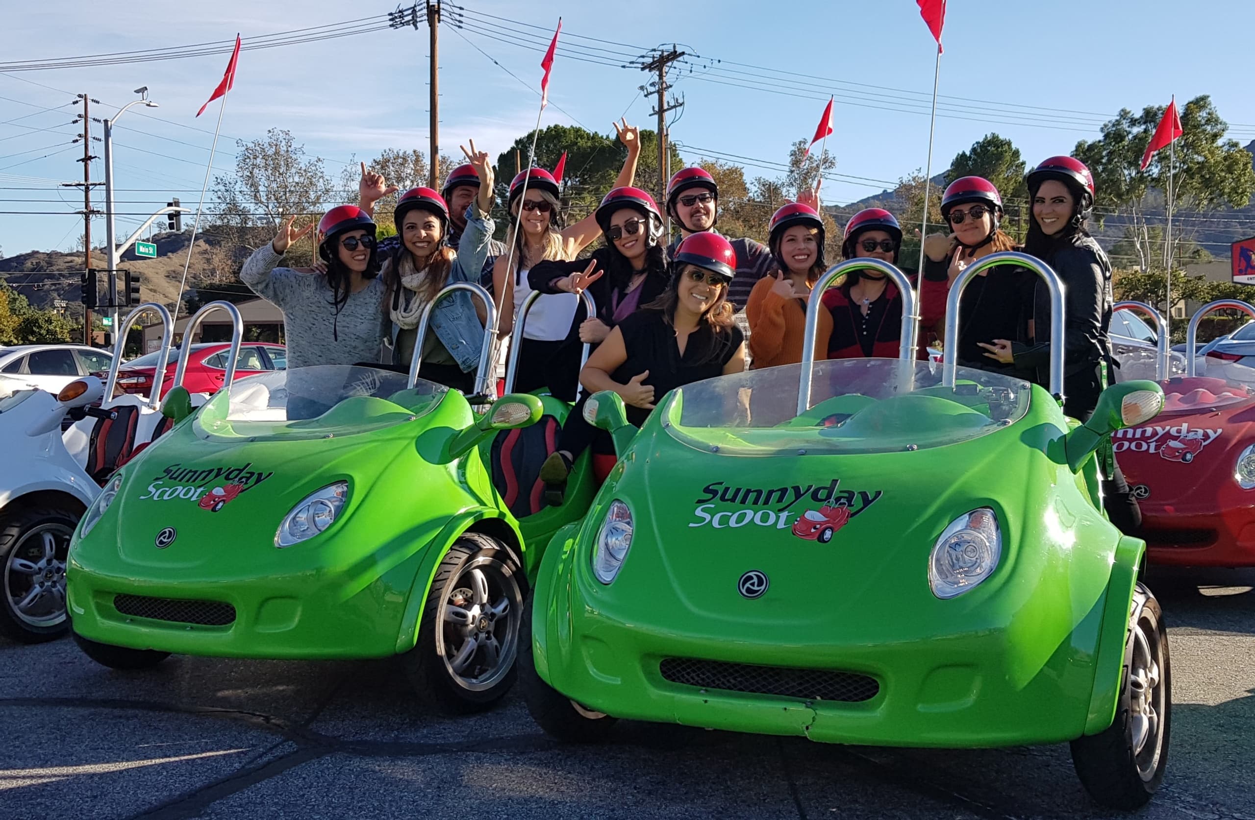 Discover LA Tour with Sunny Day Scoot