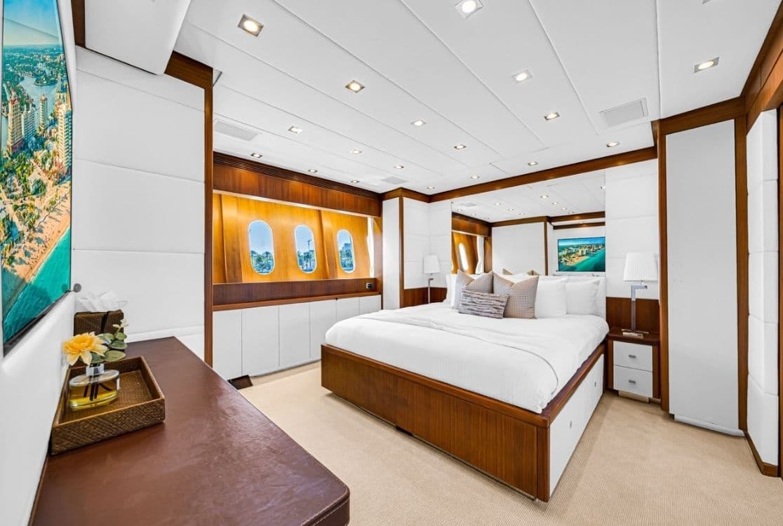 Miami Yacht Charter: 105' VIP Leopard Yacht — Jetski, Jacuzzi & Fun Air Slide photo 2