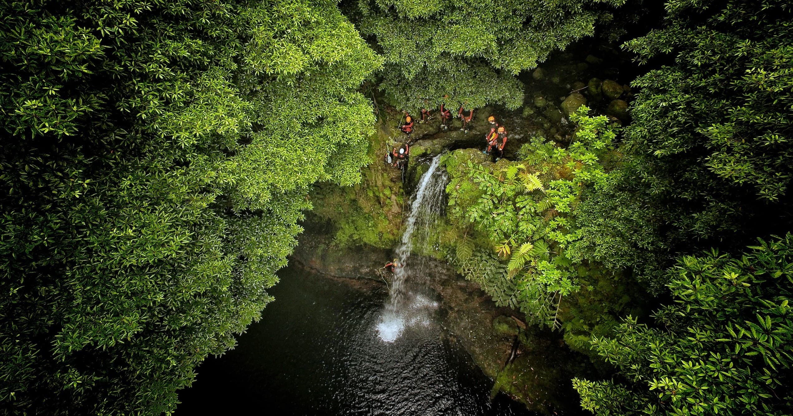 Canyoning Adventure in Ribeira da Salga, São Miguel