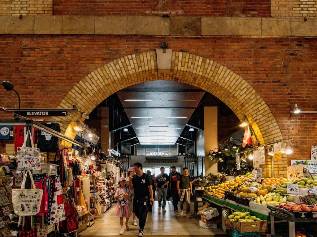 Inside St. Lawrence Market: Taste Canada Food Tour in Toronto