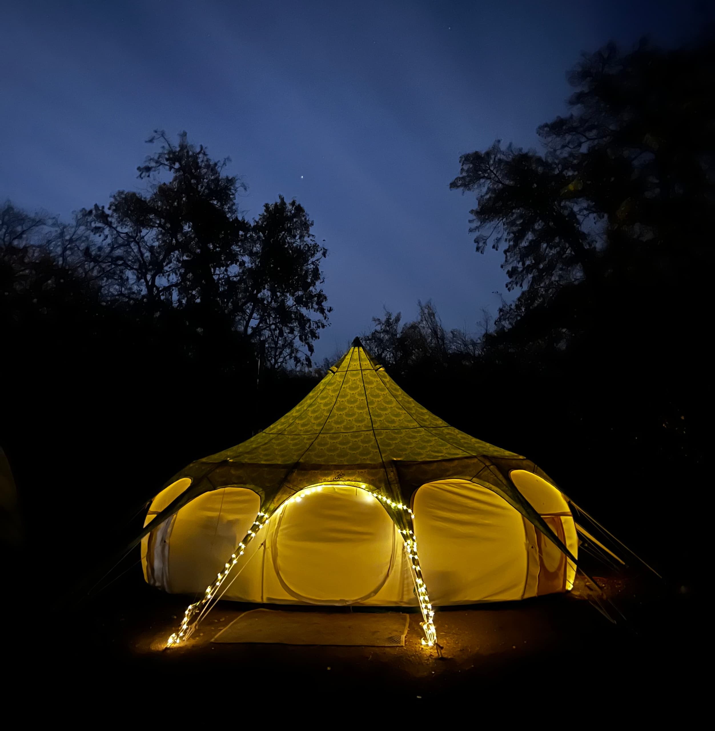 Embrace the Night: Full Moon Hike & Sauna Experience in Blackstrap Provincial Park