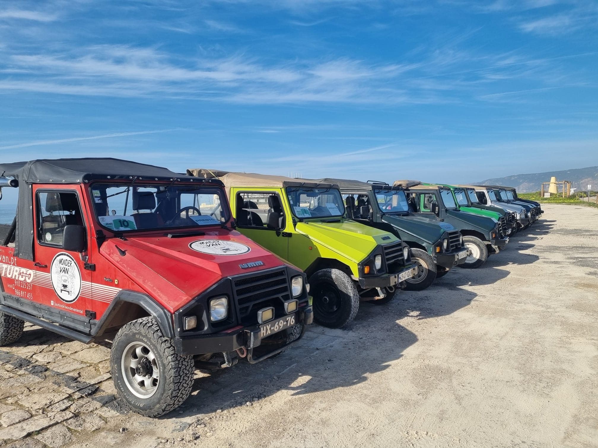 Cascais Jeep Events with Wonder Van Adventure