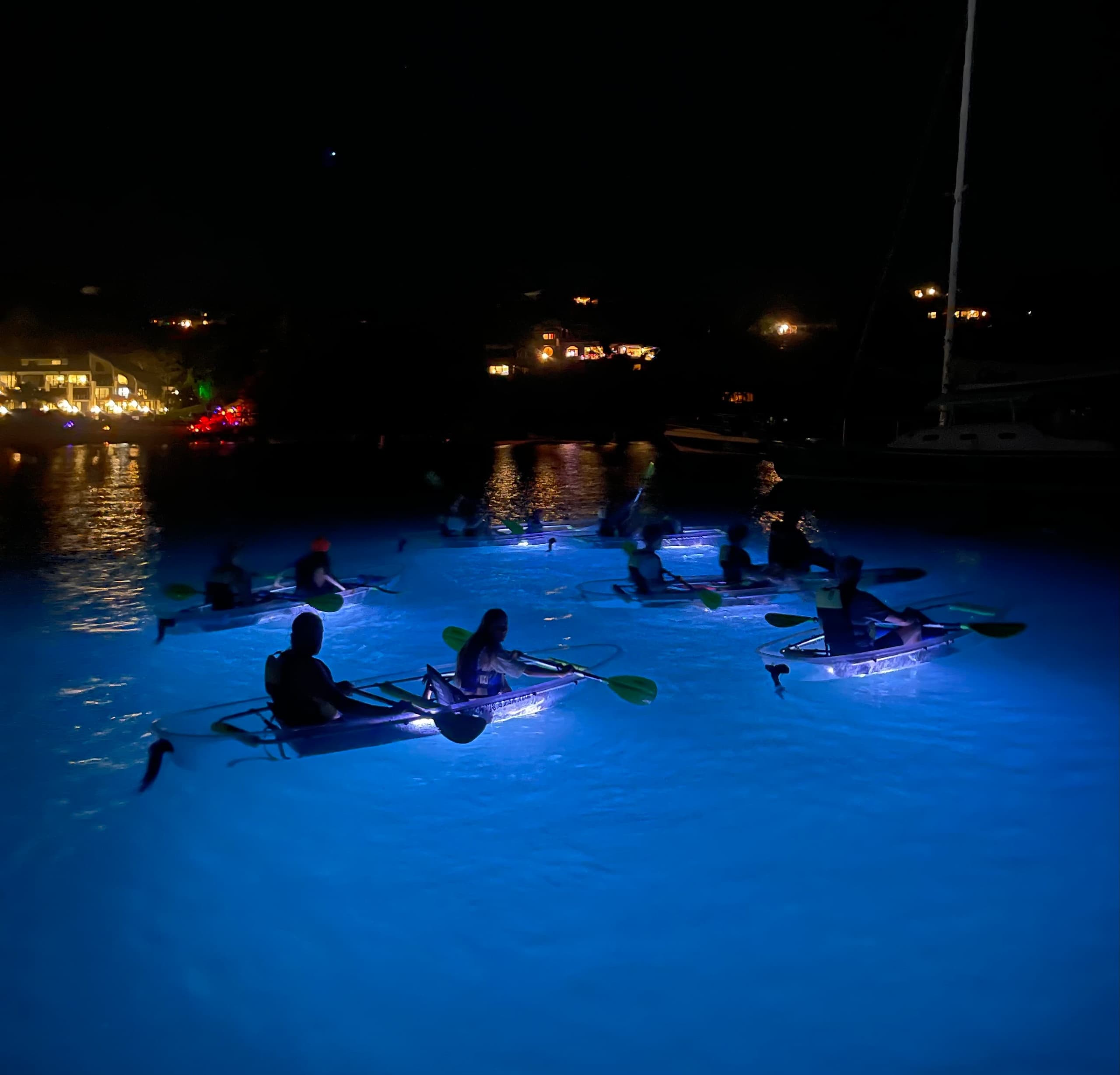 St. John Night Kayak Tour in Cruz Bay, USVI