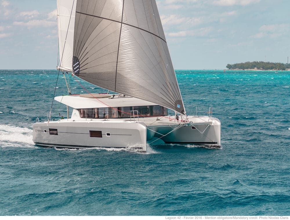 Sugar Magnolia Lagoon 42 Catamaran Charter in Key West