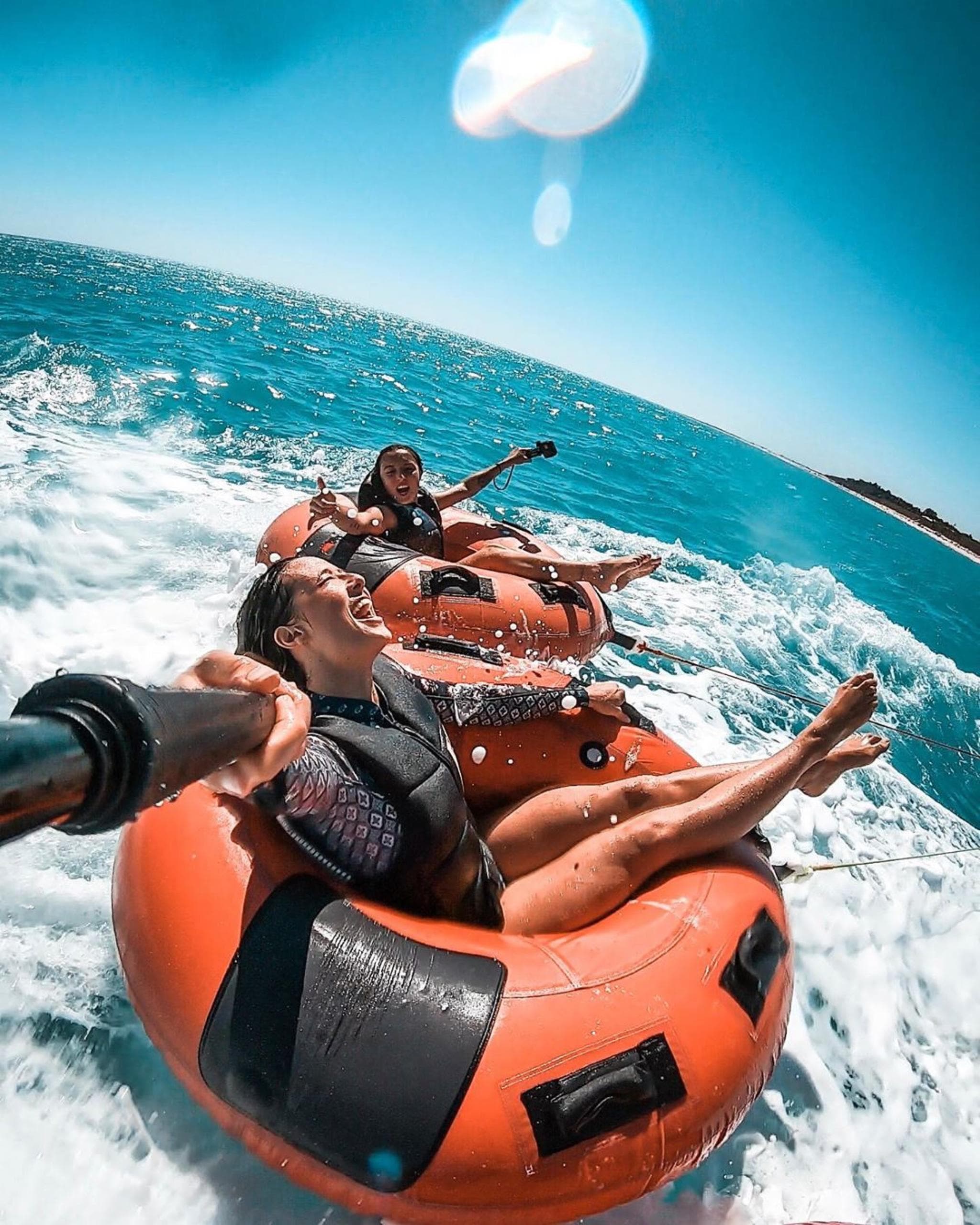 Water Activities: Tubing at Ultimate Watersports in Exmouth