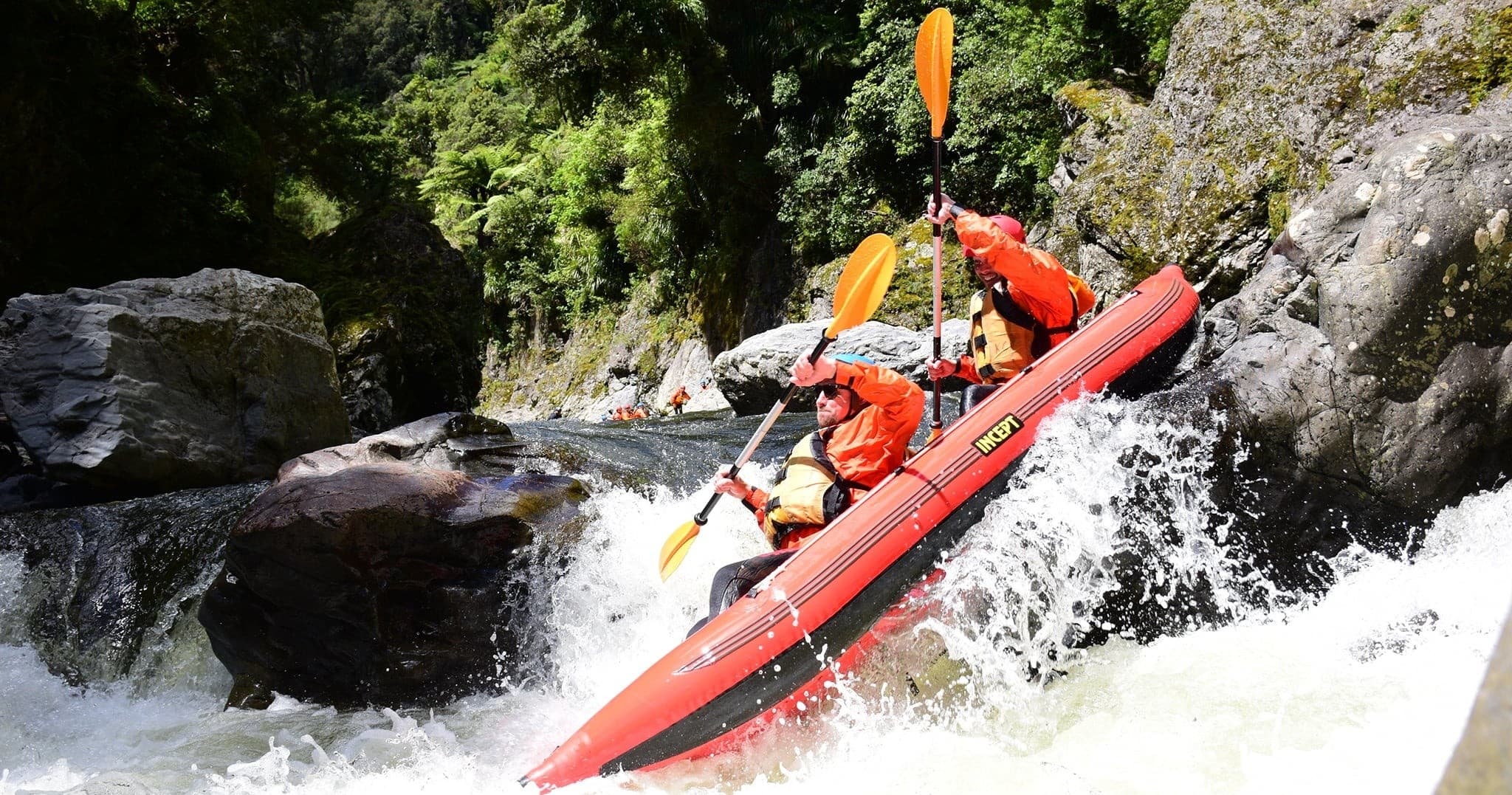 Whitewater Rafting with Wellington WhiteWater Adventures in Hutt River