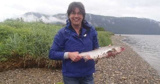 Alaska Stream Fishing at Brown Bear Lodge & Excursions in Hoonah