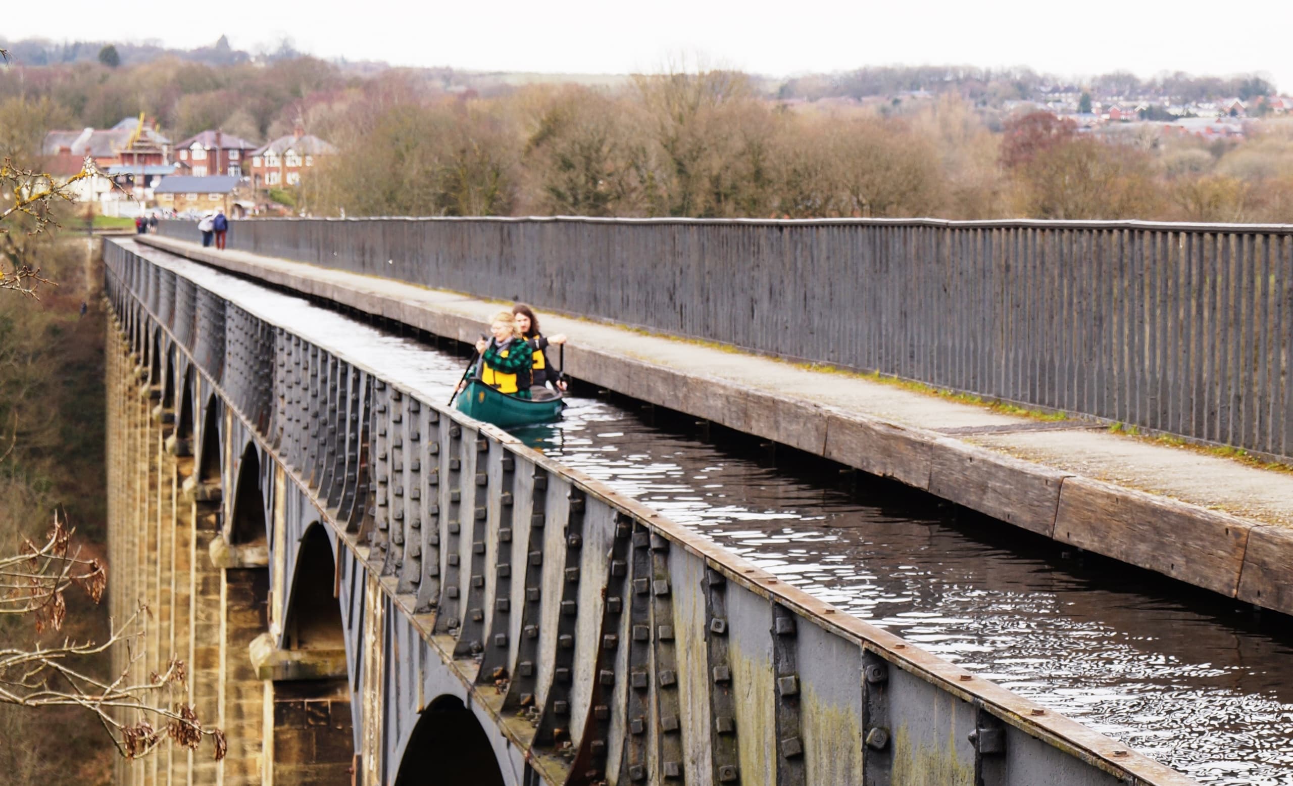 Canoe the Llangollen Aqueduct with TNR Outdoors