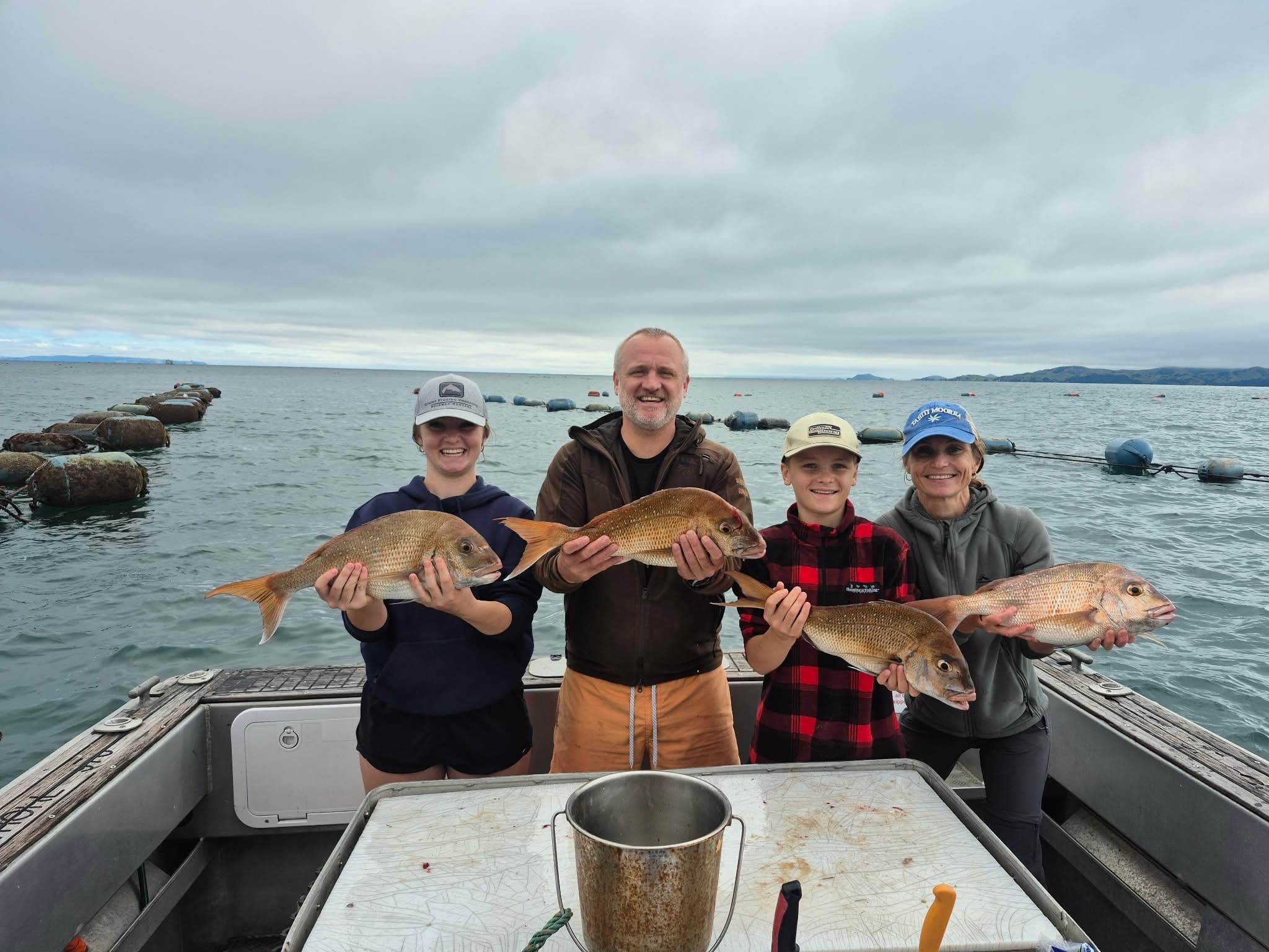 Private Coromandel Fishing Charter: Half- and Full-Day Trips from Hannaford’s Wharf