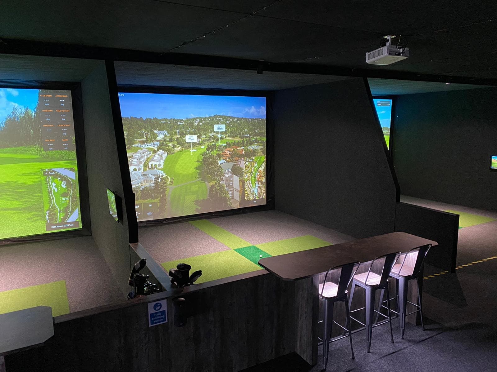 Golf Simulator Play at Causeway Golf Centre, Ballymoney
