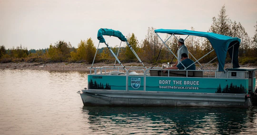 Water Activities: Private Island Cruise on Lake Huron by Boat The Bruce Cruises