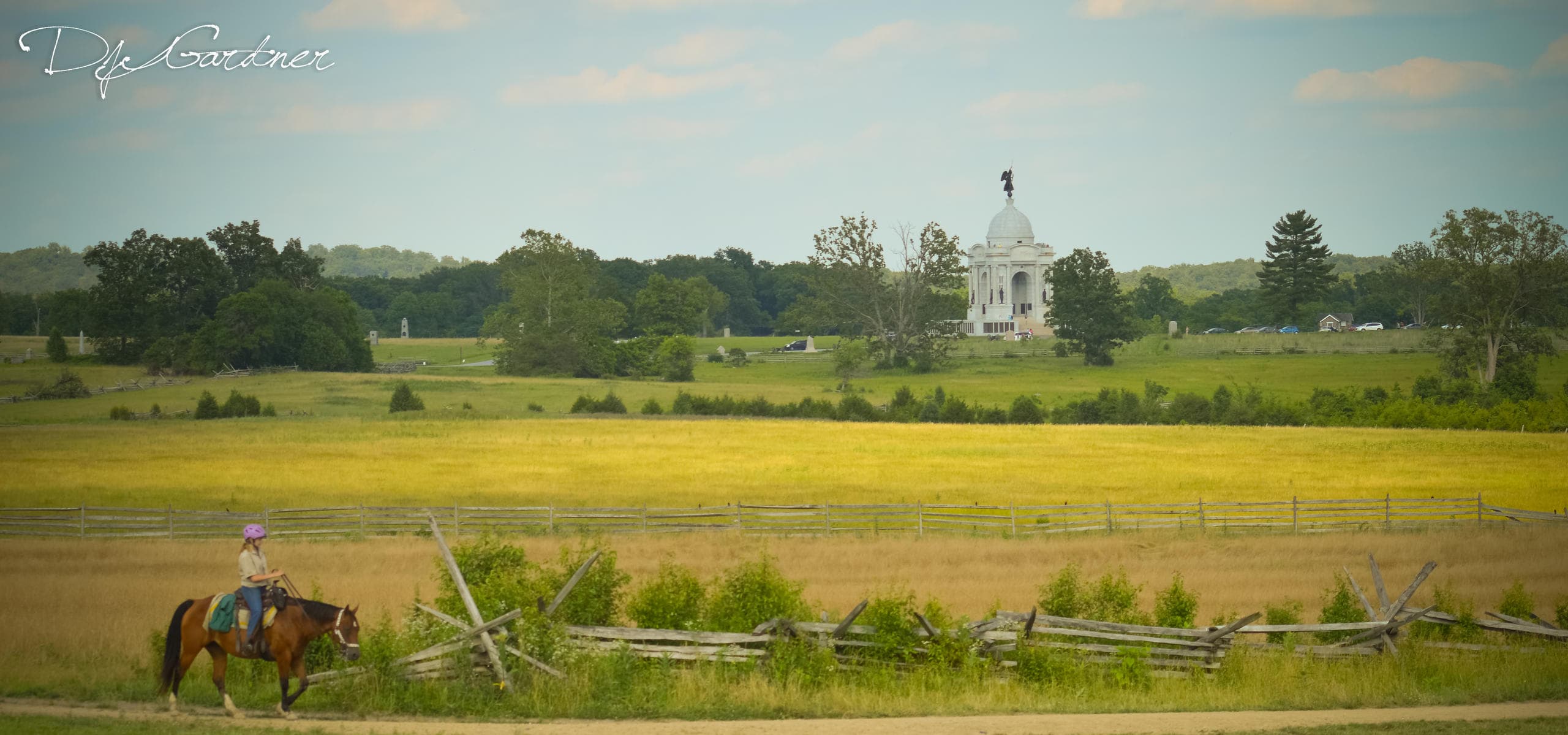 2 Hour Licensed Battlefield Guided Horseback Tour in Gettysburg